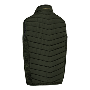 Deerhunter men's Moor padded waistcoat in Forest Ember 367, lightweight gilet with insulated padding.