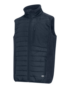 Hoggs Of Fife Melville Hybrid Gilet in Midnight Navy. Hoggs Of Fife Melville Hybrid Gilet in Midnight Navy.