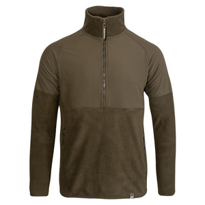 Jack Pyke men's Bleasdale half zip fleece top in Dark Olive. Jack Pyke men's Bleasdale half zip fleece top in Dark Olive.