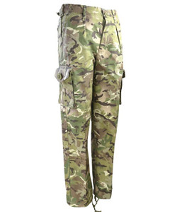Kombat UK Children's BTP camouflage polycotton trousers Kombat UK Children's BTP camouflage polycotton trousers