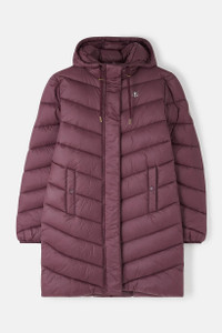Lighthouse Ladies Laurel Coat in cranberry, women's three quarter length quilted jacket Lighthouse Ladies Laurel Coat in cranberry, women's three quarter length quilted jacket