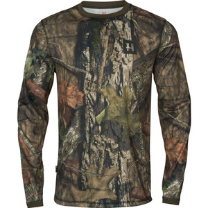 Harkila Moose Hunter Long Sleeve T Shirt in Mossy Oak Camouflage