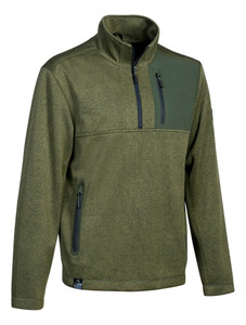 Verney Carron Windbreaker Jumper, men's windproof pullover in green