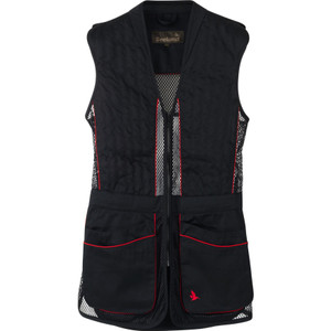 Seeland Skeet 2 Waistcoat in black, men's shooting vest