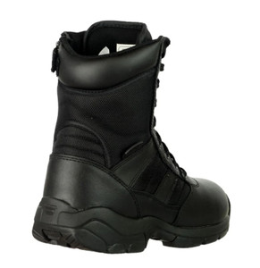 Magnum Panther 8.0 Side Zip Boots, tall lace up and zip boots in black