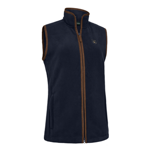 Deerhunter Lady Cumbria Fleece waistcoat in Dark Blue.