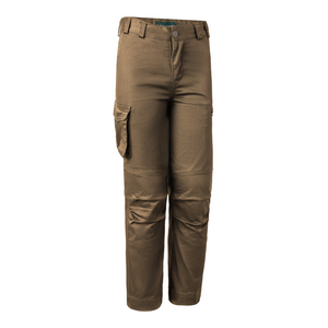 Deerhunter Children's Traveler Trousers 3194, junior country trousers in Hickory