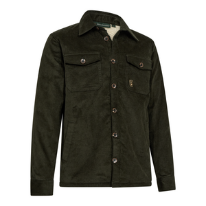 Deerhunter Sherpa lined corduroy jacket in Timber.