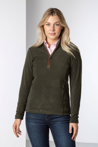 Rydale Ladies Huggate overhead fleece in Khaki.