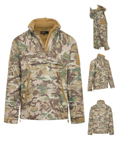 Kombat UK Thor PCS Tactical Smock in BTP Camouflage, men's lightweight and water repellent smock