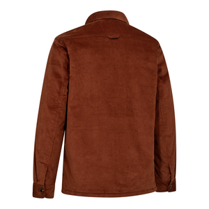 Deerhunter Sherpa lined Corduroy jacket in Rustleaf.