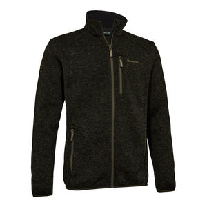 Deerhunter Moor Knitted Jacket in green, men's lightweight and durable knitted jacket