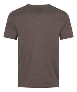 Harkila Identity Short Sleeved T-Shirt Brown Melange