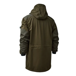 Deerhunter Excape Rain Jacket in Green, men's waterproof long style jacket