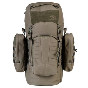 Highlander Pinnacle Rucksack in Ranger Green, 50 Litre.