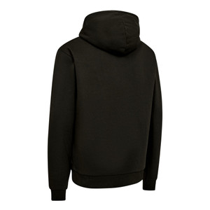 Deerhunter Logo Hoodie in green, men's hooded sweatshirt with front pouch pocket