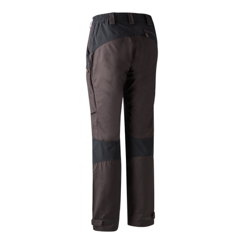 Deerhunter Lady Ann trousers in Dark Prune 477. Teflon coated, lightweight trousers which repel water and stains.