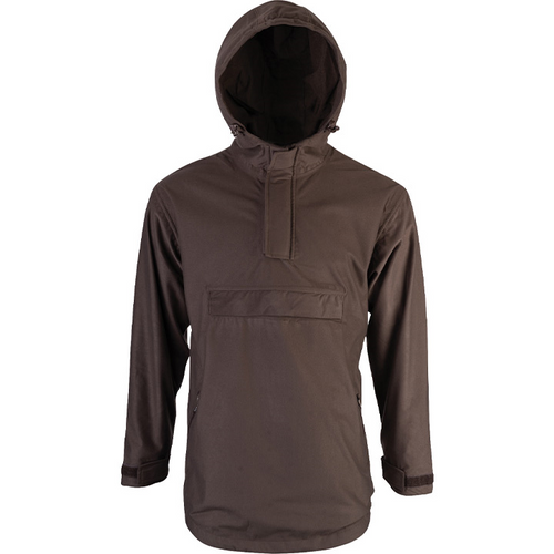 Jack Pyke Galbraith Smock in brown. Men's lightweight, waterproof and breathable smock. Ideal for hunting shooting fishing or walking.