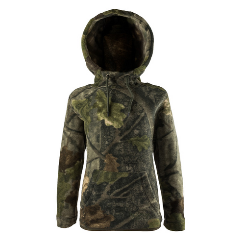 Jack Pyke Children's Fieldman Fleece Hoodie Evolution Camo, junior camouflage hoodie