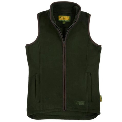 Game Ladies Penrith fleece gilet in green
