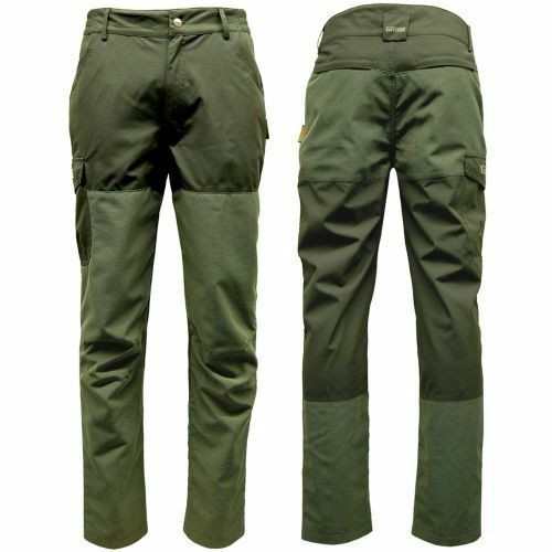 Game Excel Ripstop trousers in green, men's waterproof trousers