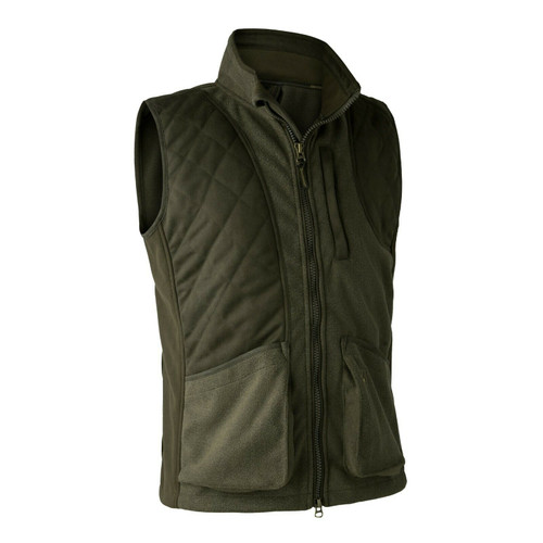 Deerhunter gamekeeper shooting waistcoat, fleece shooting gilet