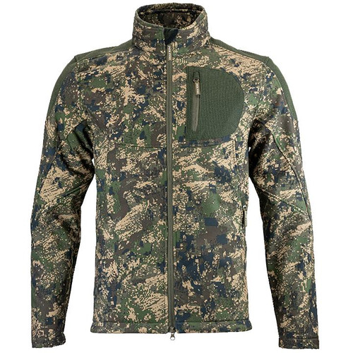 Jack Pyke Soft Shell jacket in digi camouflage