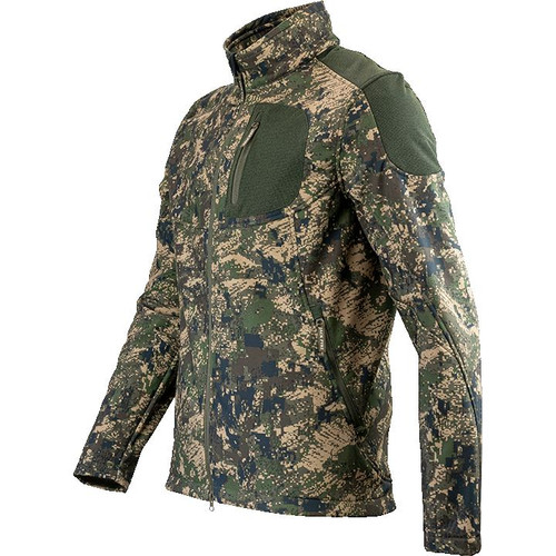 Jack Pyke Soft Shell jacket in digi camouflage