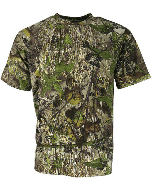 Kombat UK hunting short sleeve t-shirt in English Hedgerow camouflage