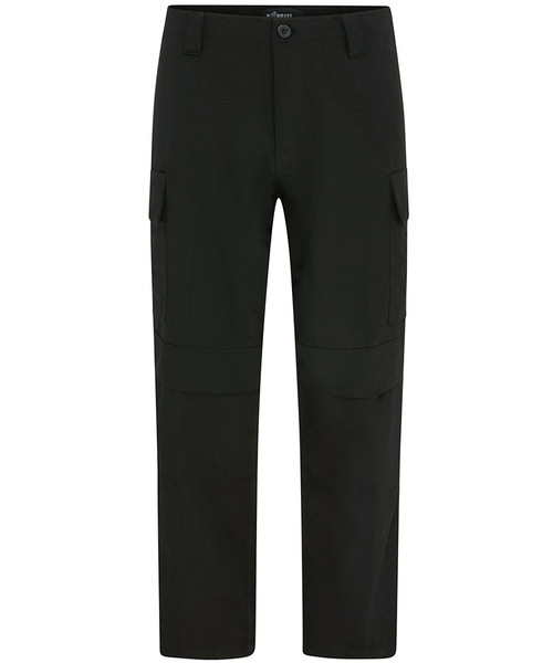 Kombat UK M65 BDU combat trousers in black, polycotton ripstop material tactical trousers