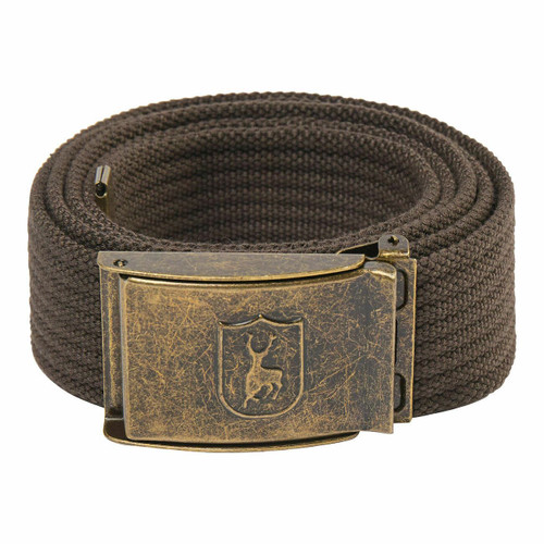 Deerhunter Canvas Belt in Otter Brown
