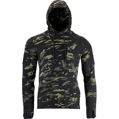 Viper tactical fleece hoodie in vcam black camouflage