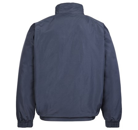 Castle Fort Harris jacket in navy, men's waterproof bomber style jacket