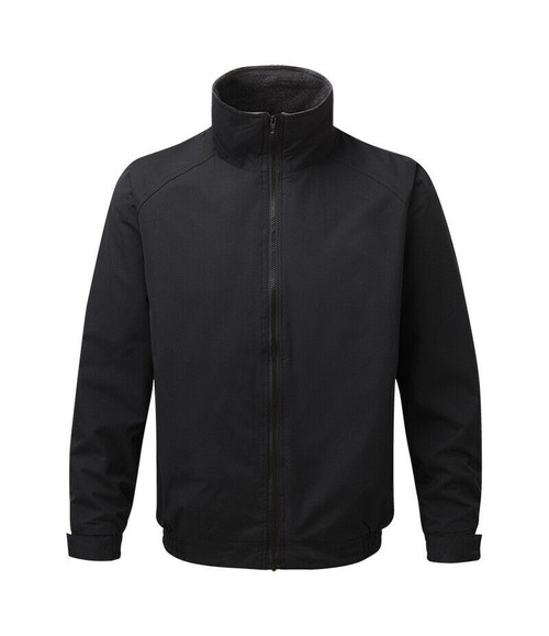 Castle Fort Harris jacket in navy, men's waterproof bomber style jacket