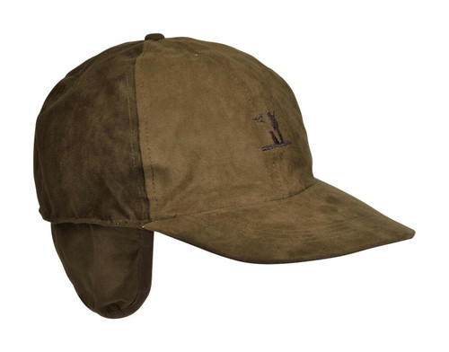 Percussion Grand Nord Baseball Cap with waterproof lining and pull down ear flaps