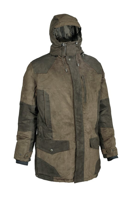 Percussion Grand Nord jacket with waterproof and breathable membrane. Quality shooting jacket for wet weather
