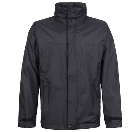 Fort Rutland waterproof jacket in black, men's waterproof work jacket