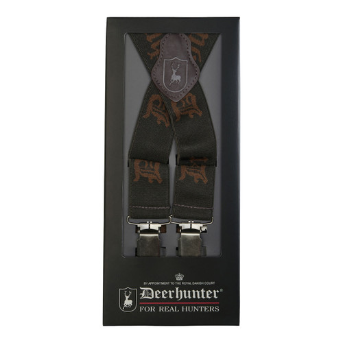 Deerhunter Logo braces with clips