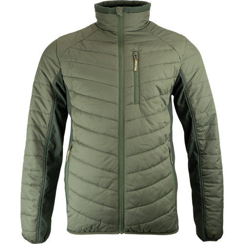 Jack Pyke Hybrid Jacket in Green, men's padded jacket