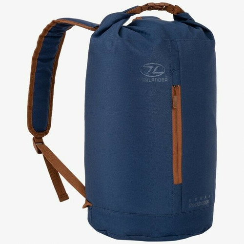 Highlander Urban Rockhopper fold top rucksack in navy