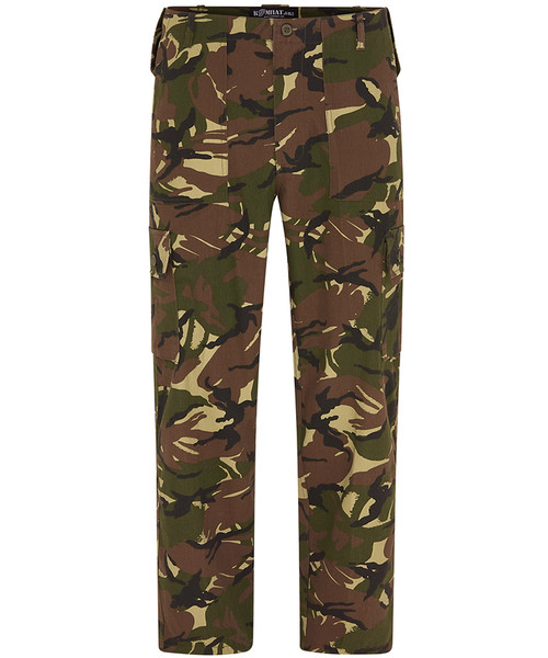 Kombat UK combat trousers in DPM camouflage, polycotton trousers with plenty of pockets
