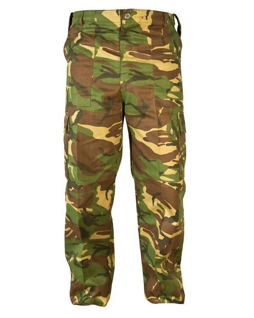 Kombat UK combat trousers in DPM camouflage, polycotton trousers with plenty of pockets