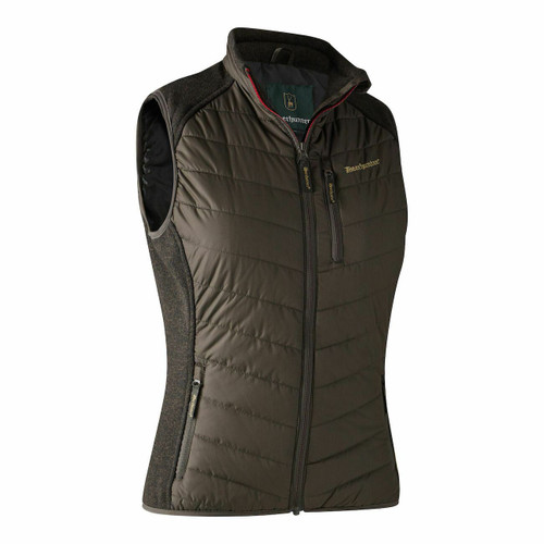 Deerhunter Lady Caroline Padded waistcoat in green