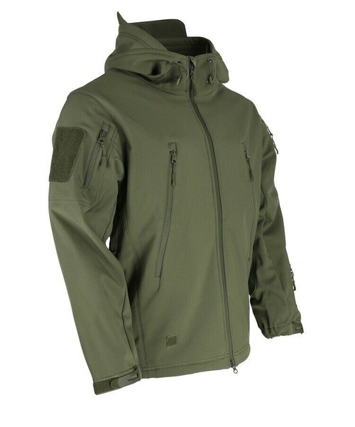 Kombat UK Patriot soft shell jacket in green