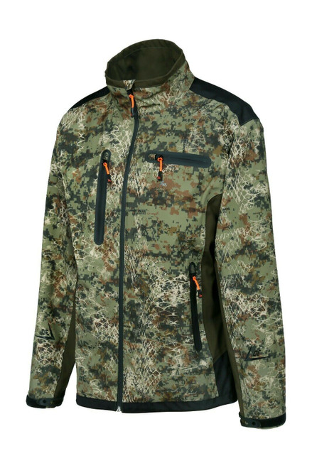 Verney Carron Snake Soft Shell Jacket in Snake Forest Camouflage