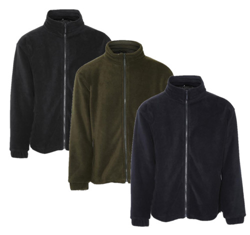 Champion Country Estate Glen fleece, men's thick fleece in green, black or navy