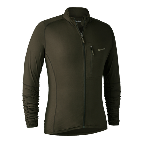 Deerhunter Excape Insulated Cardigan Art Green 376. Men's warm country clothing