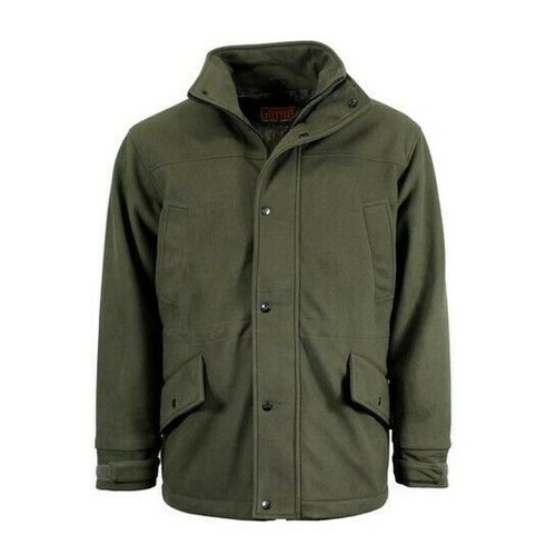 Game men's Trekker jacket, men's waterproof and breathable shooting jacket in green