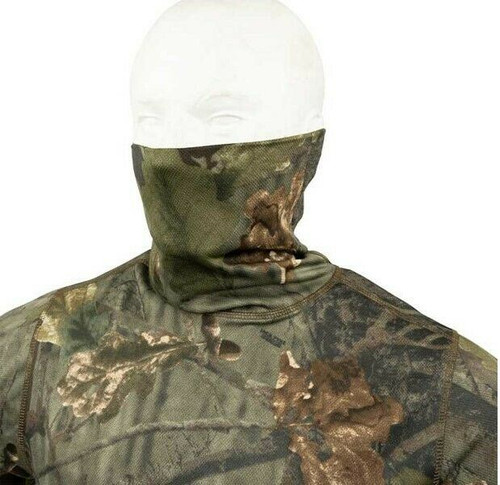 Jack Pyke roll neck top in evolution camo, men's lightweight and quick drying top in camouflage