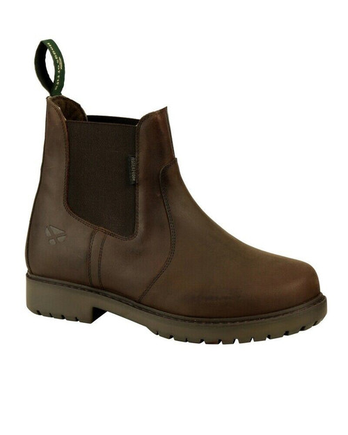 Hoggs of Fife ladies Northumberland 2 Dealer boots in brown, women's waterproof dealer boots for country use